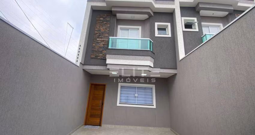 Sobrado com 2 dormitórios para alugar, 90 m² por R$ 3.050,01/mês - Jardim Santo Antônio - Santo André/SP