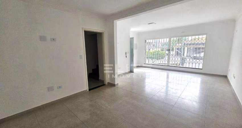 Sobrado com 3 dormitórios para alugar, 188 m² por R$ 8.334,52/mês - Jardim - Santo André/SP