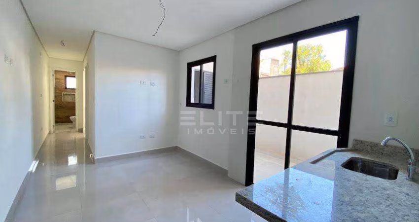 Apartamento com 2 dormitórios à venda, 58 m² por R$ 480.000,00 - Campestre - Santo André/SP