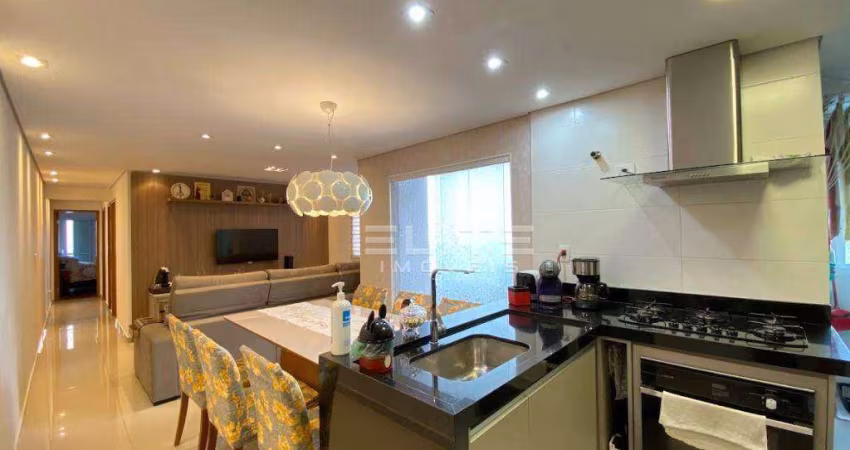 Apartamento com 3 dormitórios à venda, 80 m² por R$ 715.000,00 - Campestre - Santo André/SP