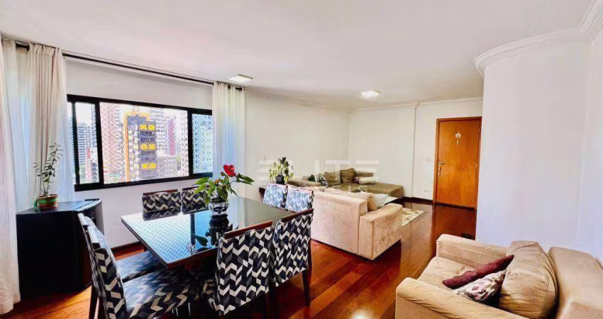 Apartamento com 4 dormitórios para alugar, 136 m² por R$ 7.652,40/mês - Jardim - Santo André/SP