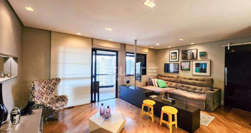 Apartamento com 3 dormitórios à venda, 114 m² por R$ 1.480.000,00 - Jardim - Santo André/SP