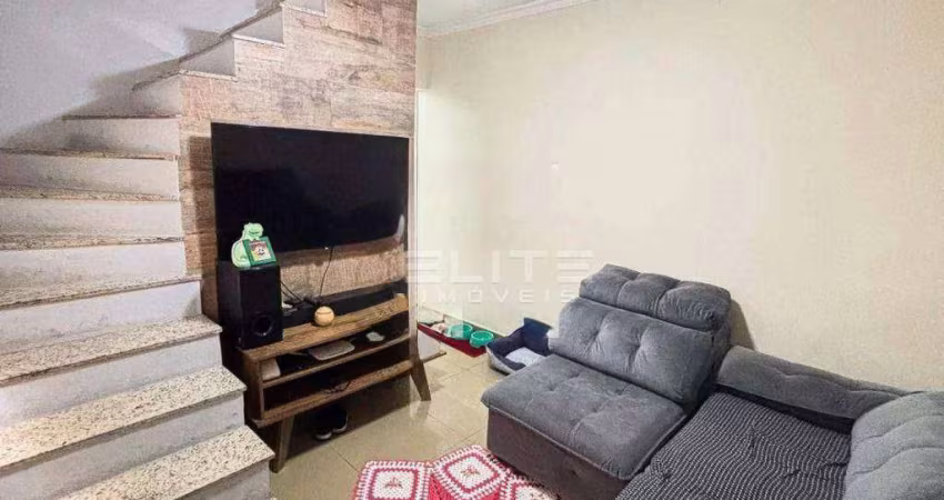 Sobrado com 2 dormitórios à venda, 90 m² por R$ 350.000,00 - Vila Humaitá - Santo André/SP