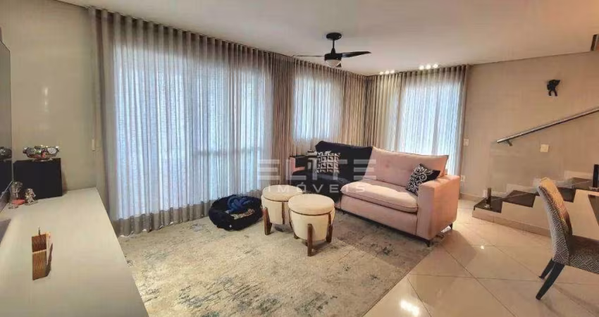 Cobertura com 3 dormitórios à venda, 167 m² por R$ 1.850.000,00 - Vila Bastos - Santo André/SP