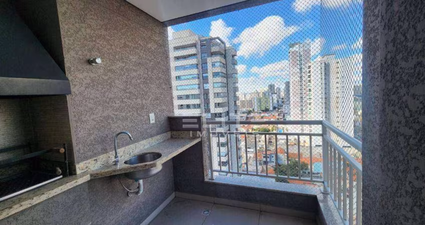 Apartamento com 2 dormitórios para alugar, 63 m² por R$ 3.487,18/mês - Campestre - Santo André/SP