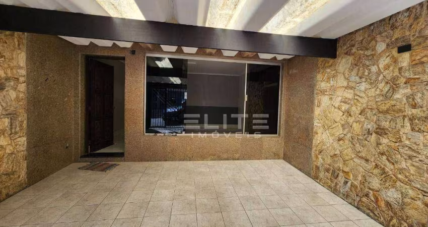 Sobrado com 3 dormitórios para alugar, 162 m² por R$ 4.972,00/mês - Vila Alpina - Santo André/SP