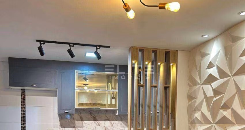 Cobertura com 2 dormitórios à venda, 90 m² por R$ 490.000,00 - Vila Scarpelli - Santo André/SP