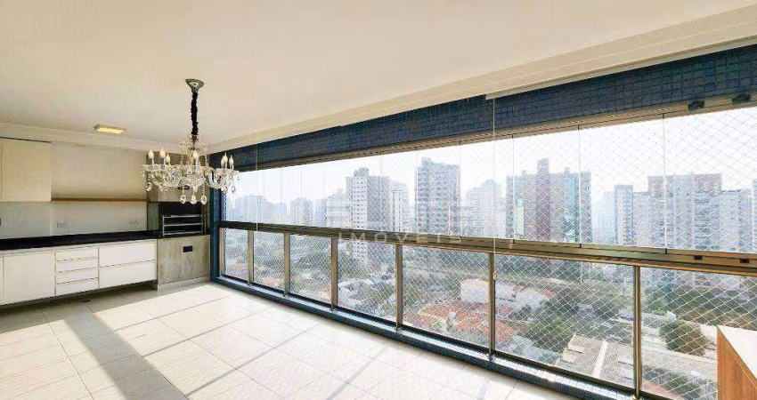 Apartamento com 4 dormitórios para alugar, 160 m² por R$ 12.969,44/mês - Jardim - Santo André/SP