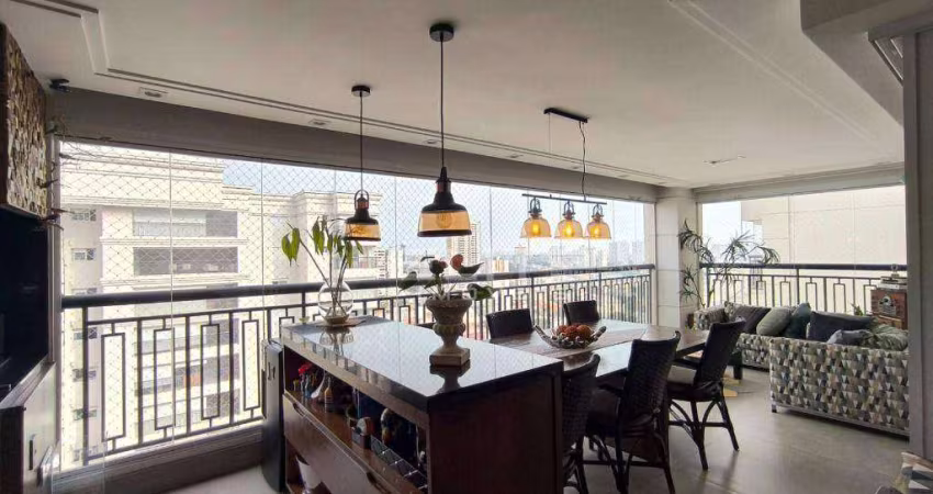 Apartamento com 3 dormitórios para alugar, 177 m² por R$ 16.483,33/mês - Campestre - Santo André/SP