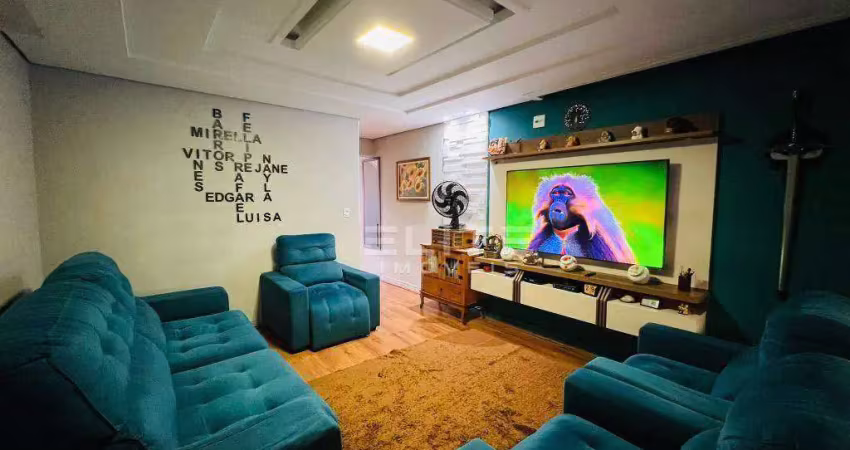 Sobrado com 3 dormitórios à venda, 189 m² por r$ 745.000,00 - campestre - santo andré/sp
