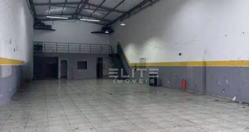 Galpão para alugar, 300 m² por r$ 13.745/mês - vila américa - santo andré/sp