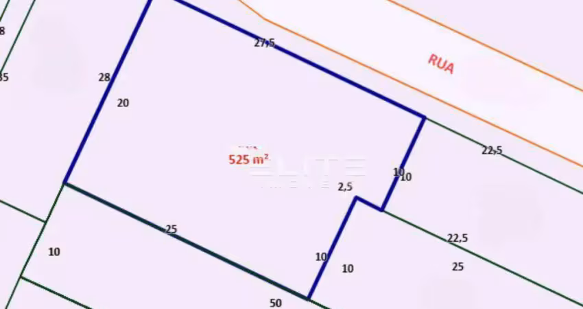 Terreno com galpão à venda, 561 m² por r$ 1.100.000 - vila curuçá - santo andré/sp