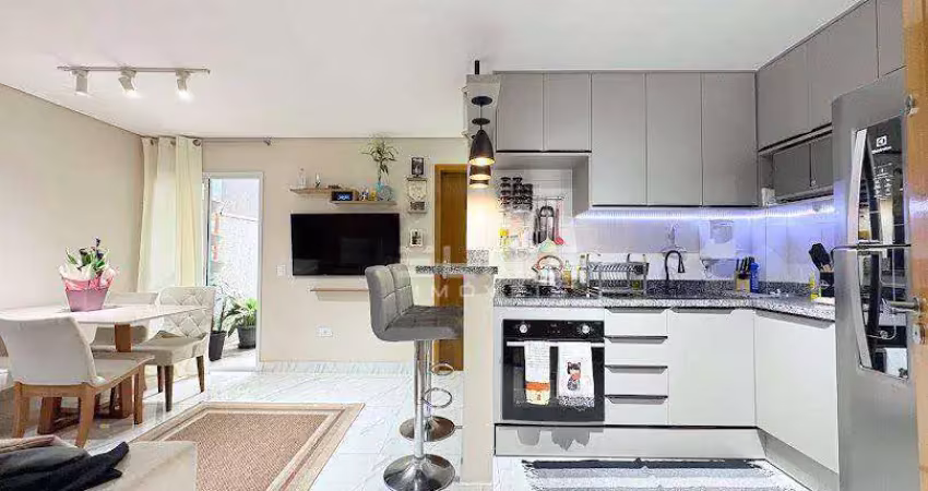 Apartamento com 2 dormitórios à venda, 60 m² por r$ 570.000,00 - campestre - santo andré/sp