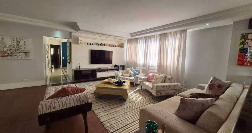 Apartamento para alugar, 320 m² por r$ 18.856,86/mês - jardim - santo andré/sp