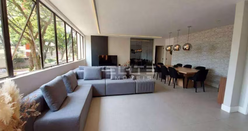 Apartamento com 3 dormitórios para alugar, 125 m² por r$ 13.598,34/mês - jardim - santo andré/sp
