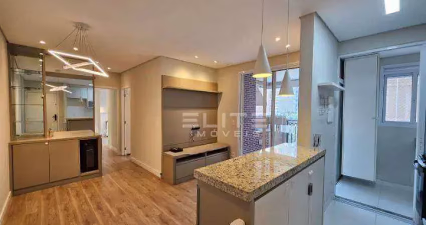 Apartamento com 2 dormitórios para alugar, 66 m² por r$ 4.948,84/mês - jardim - santo andré/sp