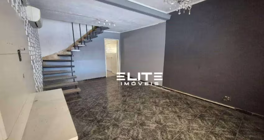 Sobrado com 3 dormitórios para alugar, 125 m² por r$ 3.049,20/mês - campestre - santo andré/sp