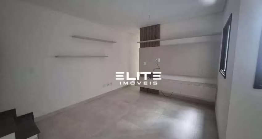 Cobertura com 2 dormitórios para alugar, 105 m² por r$ 4.087,64/mês - vila bastos - santo andré/sp