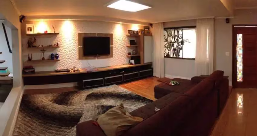 Sobrado à venda, 187 m² por r$ 820.000,00 - vila scarpelli - santo andré/sp