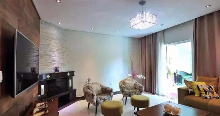 Sobrado à venda, 438 m² por r$ 2.700.000,00 - jardim - santo andré/sp