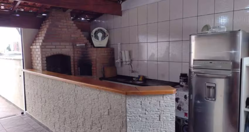 Cobertura à venda, 240 m² por r$ 720.000,00 - vila guiomar - santo andré/sp