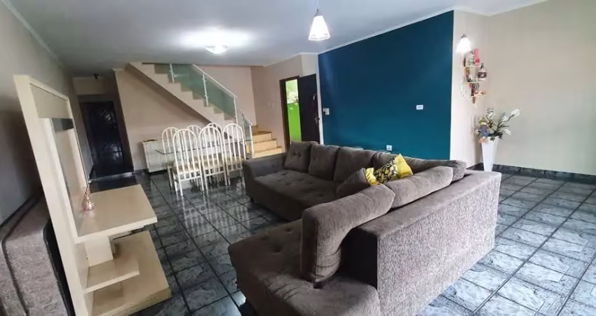 Sobrado com 3 dormitórios à venda, 315 m² por r$ 699.000,00 - jardim las vegas - santo andré/sp
