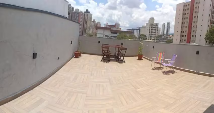 Cobertura com 2 dormitórios à venda, 139 m² por r$ 650.000,00 - vila santa teresa - santo andré/sp