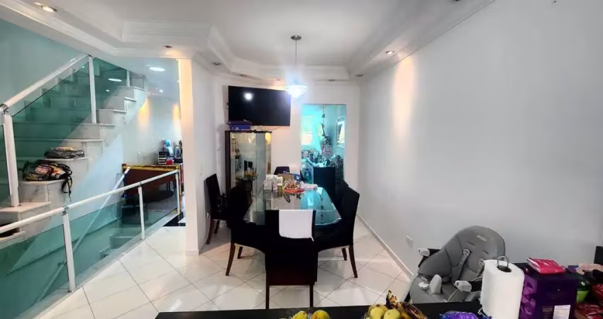 Sobrado com 3 dormitórios à venda, 249 m² por r$ 1.370.000,00 - vila pires - santo andré/sp