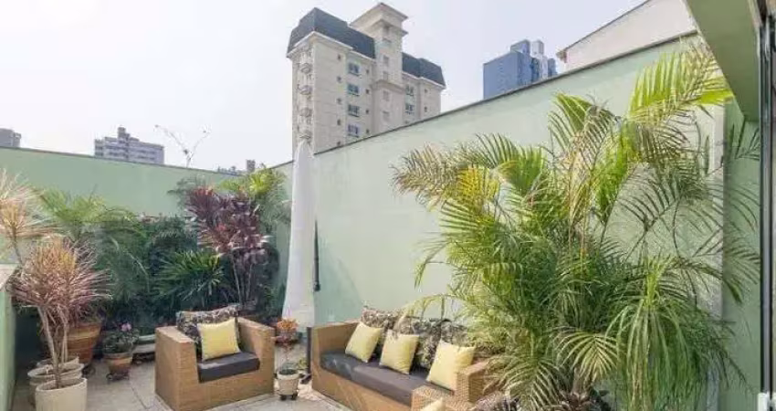 Cobertura com 3 dormitórios à venda, 180 m² por r$ 945.000,00 - jardim - santo andré/sp