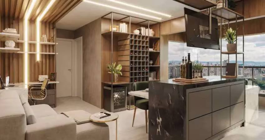 Apartamento com 2 dormitórios à venda, 58 m² por r$ 710.102,88 - jardim - santo andré/sp