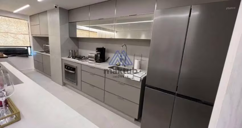 Apartamento com 3 dormitórios à venda, 109 m² por r$ 1.213.000,00 - vila assunção - santo andré/sp