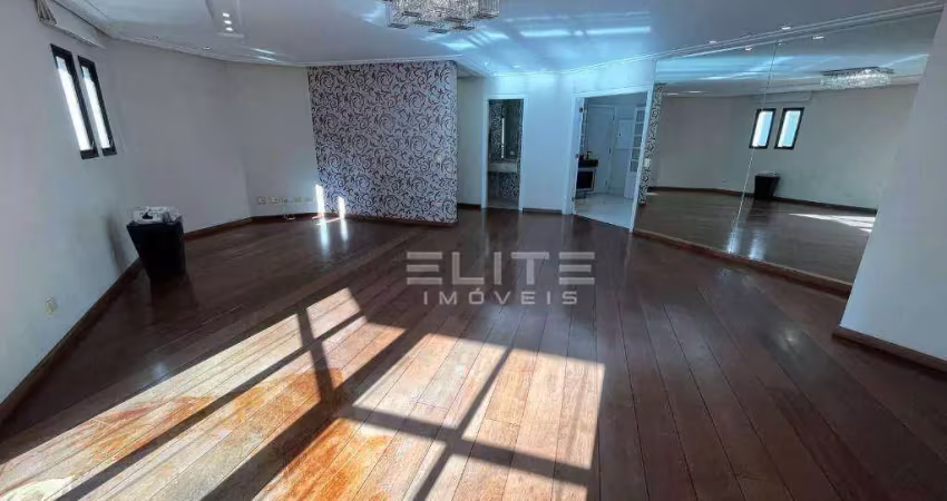 Apartamento com 4 dormitórios para alugar, 220 m² por r$ 9.162,34/mês - jardim - santo andré/sp