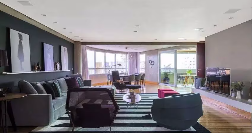 Apartamento à venda, 275 m² por r$ 5.500.000,00 - jardim - santo andré/sp