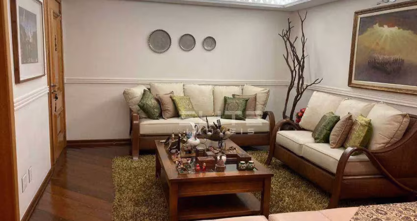 Apartamento com 3 dormitórios à venda, 230 m² por r$ 1.850.000,00 - vila assunção - santo andré/sp