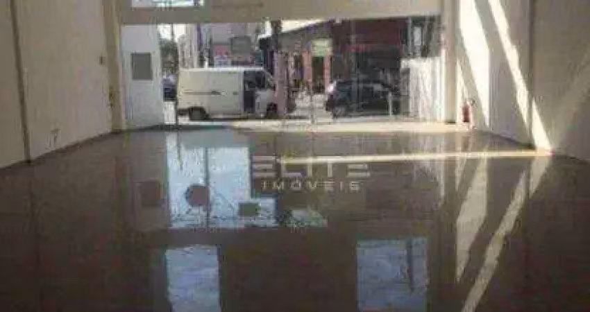 Salão para alugar, 174 m² por r$ 6.500,00/mês - vila homero thon - santo andré/sp