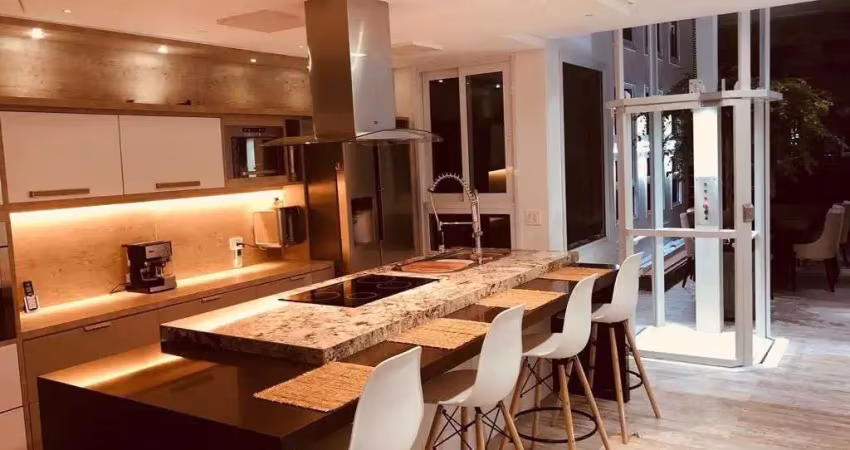 Cobertura com 3 dormitórios à venda, 220 m² por r$ 1.272.000,00 - campestre - santo andré/sp
