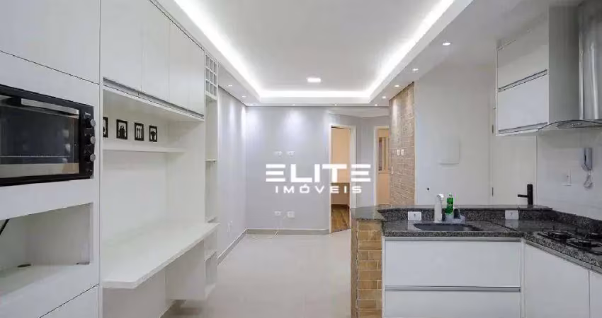 Apartamento com 2 dormitórios à venda, 44 m² por r$ 425.000 - campestre - santo andré/sp