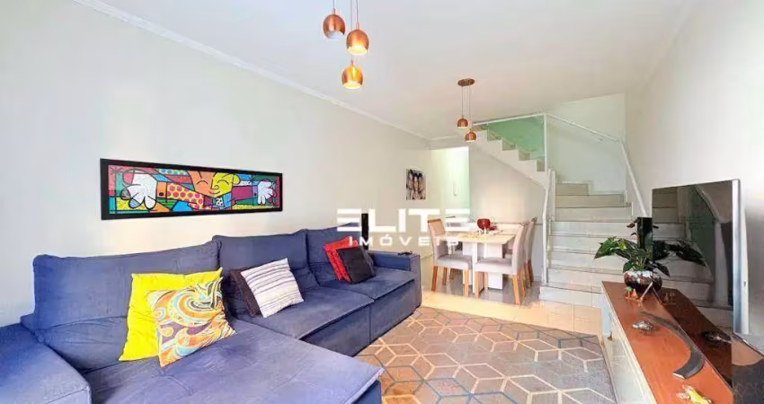 Sobrado com 3 dormitórios à venda, 144 m² por r$ 850.000,00 - vila bastos - santo andré/sp