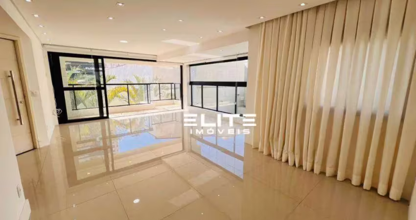 Apartamento com 3 dormitórios para alugar, 139 m² por r$ 9.977,20/mês - jardim - santo andré/sp