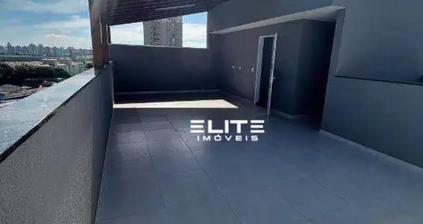 Cobertura com 2 dormitórios à venda, 93 m² por r$ 570.000,00 - utinga - santo andré/sp