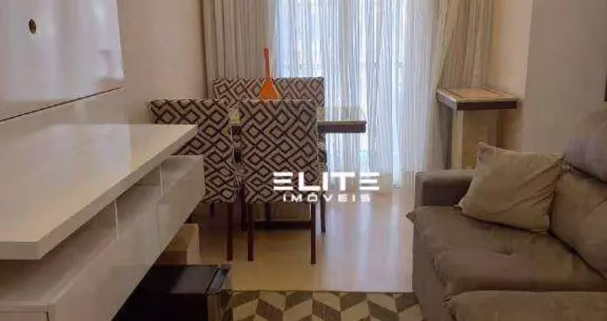 Apartamento com 2 dormitórios para alugar, 54 m² por r$ 3.128,45/mês - vila guiomar - santo andré/sp