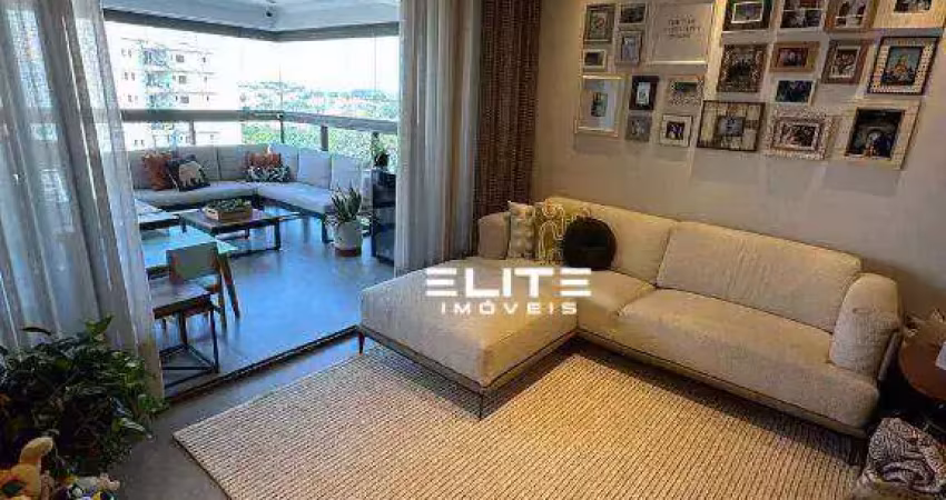 Apartamento com 3 dormitórios à venda, 160 m²  - jardim - santo andré/sp