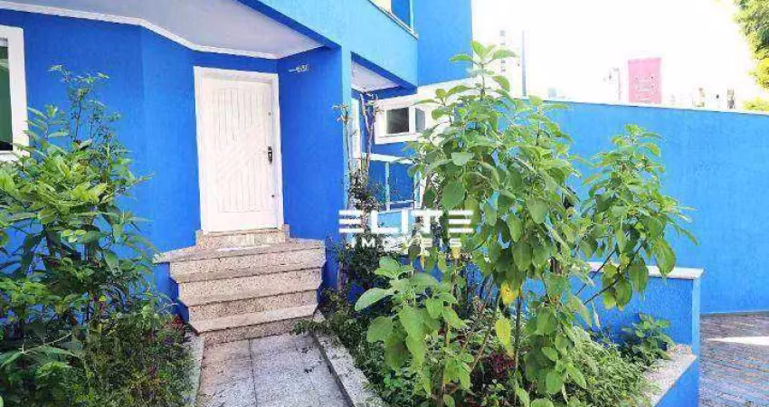 Sobrado com 4 dormitórios para alugar, 250 m² por r$ 6.449,58/mês - vila léa - santo andré/sp