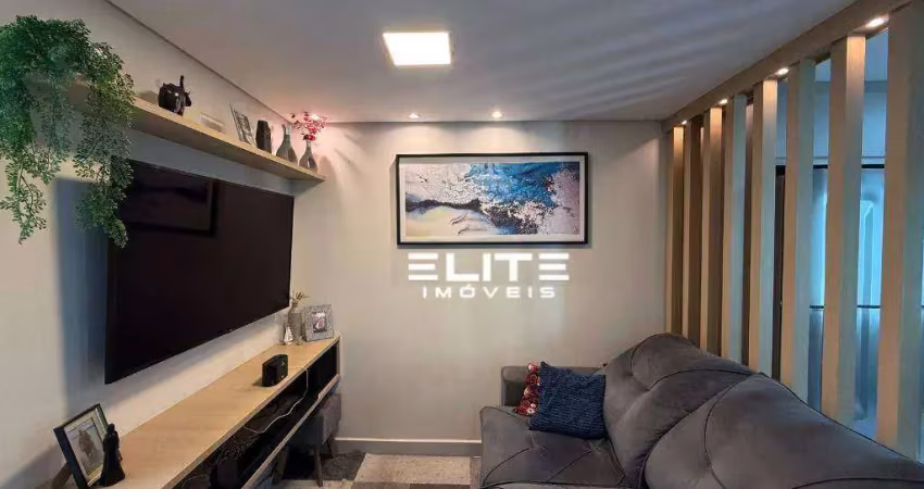 Cobertura com 2 dormitórios à venda, 107 m² por r$ 750.000,00 - vila assunção - santo andré/sp