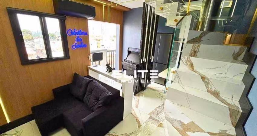 Cobertura com 2 dormitórios à venda, 80 m² por r$ 689.000,00 - santa maria - santo andré/sp