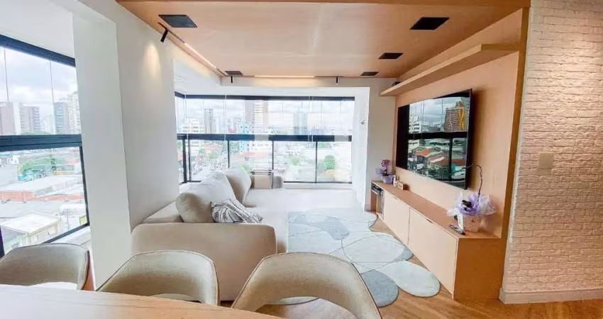 Apartamento com 3 dormitórios à venda, 133 m² por r$ 1.750.000,00 - jardim - santo andré/sp
