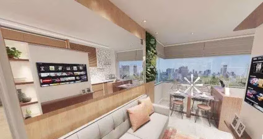 Apartamento com 2 dormitórios à venda, 44 m² por r$ 499.000,00 - jardim - santo andré/sp