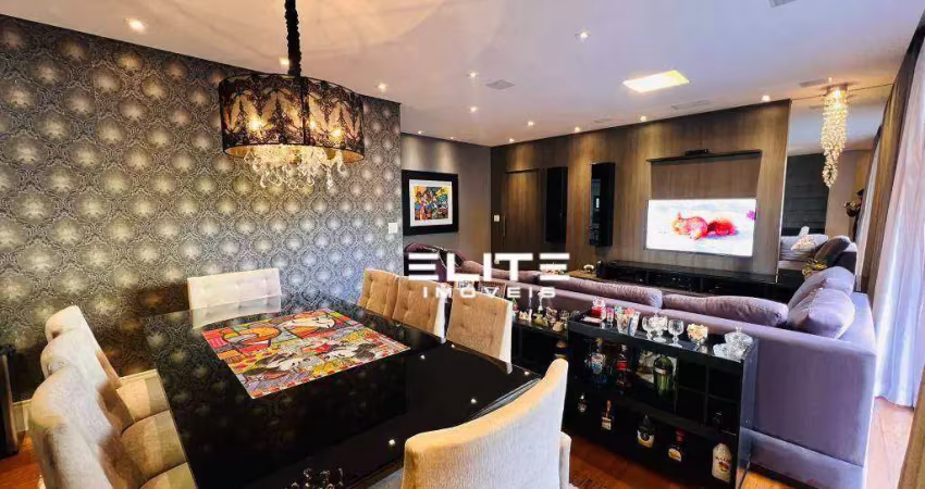 Apartamento com 3 dormitórios à venda, 156 m² por r$ 950.000,00 - jardim - santo andré/sp