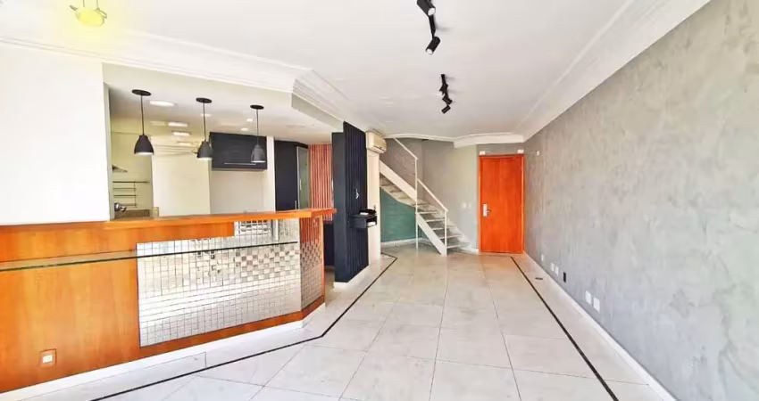 Apartamento triplex com 1 dormitório para alugar, 132 m² por r$ 7.107,11/mês - jardim - santo andré/sp