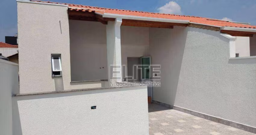 Cobertura à venda, 86 m² por R$ 385.000,00 - Vila Scarpelli - Santo André/SP